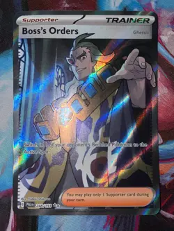 Pokemon Full Art Trainer Boss’s Orders Paldea Evolved 248/193 Played - Image 1