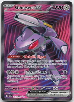 Genesect ex 161/086 Holo Ultra Rare Black Bolt Near Mint - Image 1