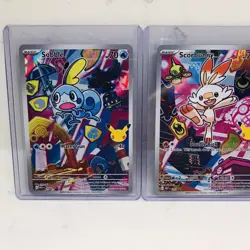 Pokemon TCG First Partner Illustration Collection Series 2 Gen 8 Galar Starters - Image 5