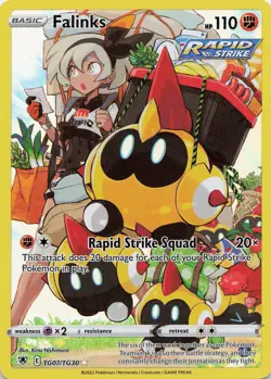 POKEMON Falinks #TG07/TG30 Holo SWSH10: Astral Radiance Trainer Gallery NM - Image 1