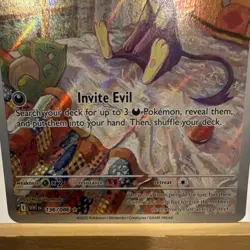 Pokemon TCG Purrloin 136/086 Sv: White Flare Illustration Rare Holo Full Art EN - Image 3