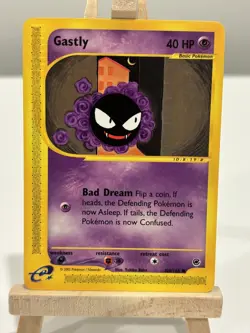 Pokemon Card - Gastly Expedition Base Set 109/165 Common LP - Image 1