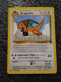 Pokemon TCG Dragonite #5 Black Star Promo WB the First Movie Stamped Card - Image 1
