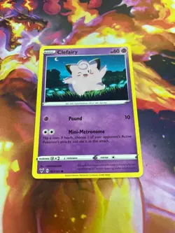 Clefairy 063/185 Swsh04: Vivid Voltage Regular NM-Mint Pokemon TCG - Image 1