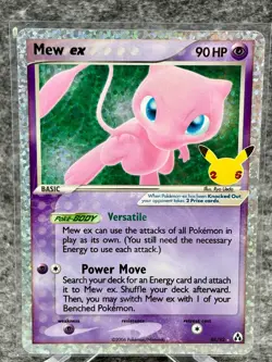 Pokemon TCG Mew EX Celebrations 25th 88/92 NM Holo Legend Maker - Image 1