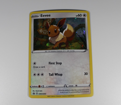 Eevee Holo SWSH095 NM SWSH: Sword & Shield Promo Cards Pokemon Card NM - Image 1