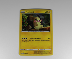 Morpeko SWSH012 Sword & Shield Black Star Promo Holo Pokemon Card NM - Image 1