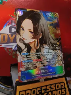 One PIECE Boa Hancock One Piece Eb03 Cus Card - Waifu TEXTURED ART NOT PSA MINT - Image 2