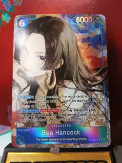 One PIECE Boa Hancock One Piece Eb03 Cus Card - Waifu TEXTURED ART NOT PSA MINT - Image 4