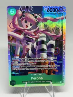 One Piece English - Perona - OP14-033 - SR - NM - Image 1