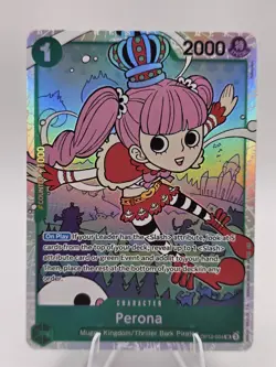 Perona OP12-034 Legacy of the Master Foil SR English One Piece TCG - Image 1