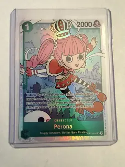 Perona Foil Super Rare Legacy of the Master OP12-034 NM One Piece TCG - Image 3