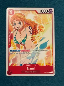 One Piece TCG Nami ST01-007 C Normal One Piece Revision Pack Cards NM - Image 1