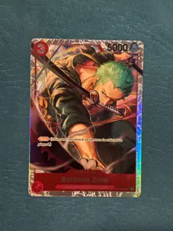 One Piece TCG Roronoa Zoro OP01-025 Ultra Deck Three Captain SR PROMO ENGLISH NM - Image 1