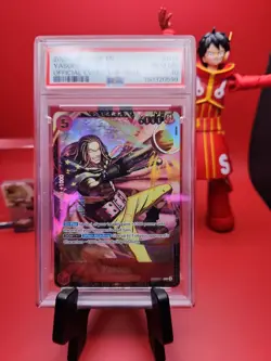 2025 Yasopp EN OFFICIAL TOP PRIZE PROMO #013 ONE PIECE PSA10 - Image 1