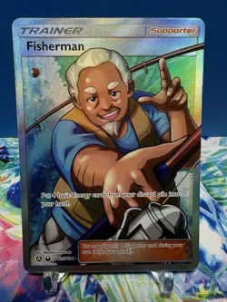Fisherman SV83/SV94 Hidden Fates: Shiny Vault Holo - Image 1