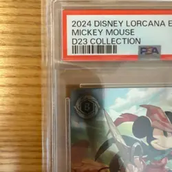 2024 DISNEY LORCANA EN D23 MICKEY MOUSE D23 COLLECTION #01 PSA 10 - Image 3