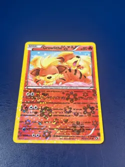 Growlithe RC4/RC25 Legendary Treasures RC Reverse Holo Pokemon Card LP - Image 1