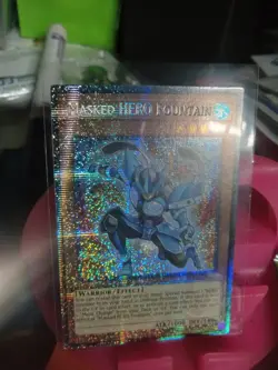 Masked HERO Fountain (Starlight Rare) BLGG-EN029 NM 1st Edition Yu-Gi-Oh! - Image 2