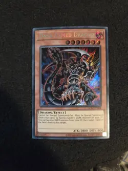 YUGIOH Secret Rare Dark Armed Dragon LCKC-EN068 - Image 1