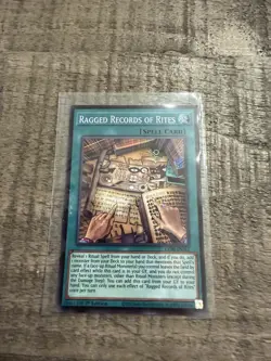 Yugioh! Ragged Records of Rites Super Rare CORI-EN062 NM - Image 1