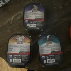 Pokemon Triple Whammy Tin Set of 3 - Tyranitar, Slaking, Darkrai Factory Sealed - Image 3