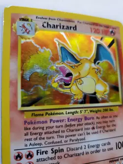 Charizard Base Set Holo Pokemon Card WOTC - Image 2