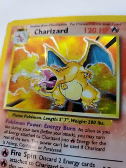 Charizard Base Set Holo Pokemon Card WOTC - Image 3