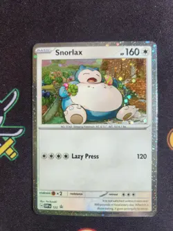 EXACT CARD PICTURED Snorlax Promo SVP 122 Twilight Masquerade Promo ENG Foil - Image 1