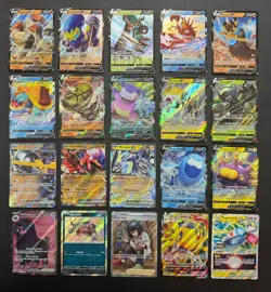 Pokemon Card Lot (20 Card Lot) V VMAX EX Full Art Trainer Ultra Rare Cards - Image 1