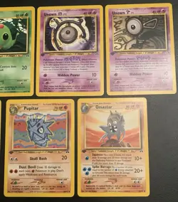 Vintage Pokemon Neo Discovery 1st Edition Lot 7x WOTC Cards - Image 4
