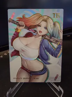 Goddess Story Waifu Card - Goddess of Power - Harley Quinn - TR-008 - Image 1