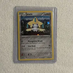 Pokemon TCG Jirachi XY195 Holo Black Star Promo Vintage Old Card! NM/M - Image 1