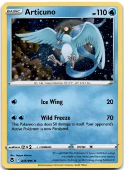 Articuno (Cosmos Holo) Promo Miscellaneous Cards & Products 036/195 NM - Image 1