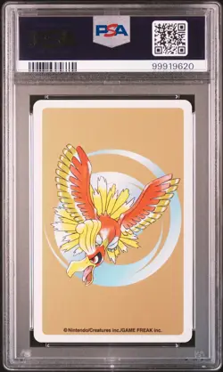 2000 POKEMON GOLD VERSION PLAYING CARDS KING OF CLUBS #212 SCIZOR PSA 8 - Image 2