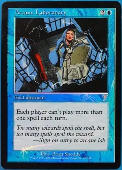 Arcane Laboratory FOIL 7th Edition PLD Blue Uncommon CARD (493600) ABUGames - Image 1