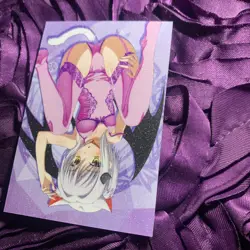 Koneko Tojo HIGH SCHOOL DXD Dress Up Anime Waifu Matte Foil Girl Card Kitty Bat - Image 3
