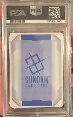 Bandai Gundam Card Game 2025 GD01 EN Sayla Mass 087 Rare+ Holo PSA 10 - Image 2
