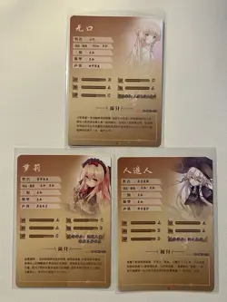 Goddess Story Holo Doujin Anime Waifu PTR Cards Leticia Draculea 5M05 Chobits - Image 2