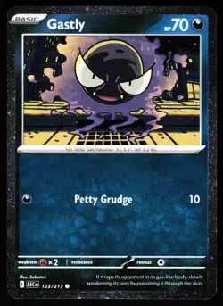 Gastly (Cosmos Holo) 123/217 Holo Miscellaneous Cards & Products Pokemon NM - Image 1