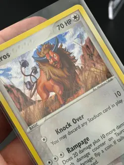 Pokemon Card - Tauros FireRed & LeafGreen 16/112 Holo Rare NP MINT! - Image 3