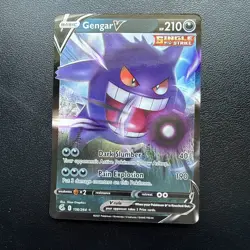 Gengar V 156/264 Fusion Strike Full Art Ultra Rare Pokemon Card - Image 1