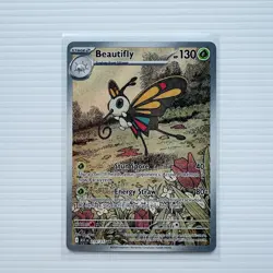 Beautifly 219/217 | Ascended Heroes | Illustration rare Pokemon Card - Image 1