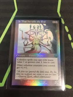 MTG Magic The Gathering It That Heralds The End Foil MH3 Retro Frame Eldrazi - Image 1