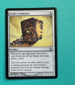 Geth's Grimoire - Darksteel - MTG - Magic the Gathering - Image 1