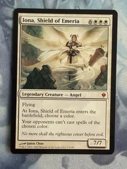 Iona, Shield of Emeria - Zendikar - MTG - Light Play - Magic the Gathering - Image 1