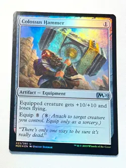Colossus Hammer Core Set 2020 Foil - Image 1