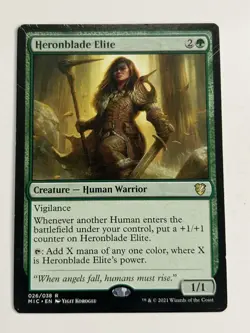 Heronblade Elite - MTG - Commander: Innistrad: Midnight Hunt - Image 1