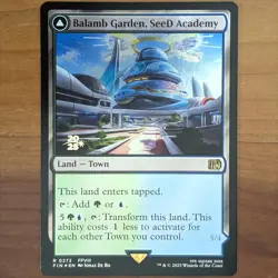 Balamb Garden, SeeD Academy - Prerelease Foil Promo - Final Fantasy VIII MTG FF8 - Image 1