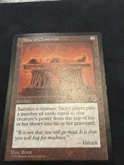 Magic The Gathering - Altar of Dementia - Tempest - Image 2